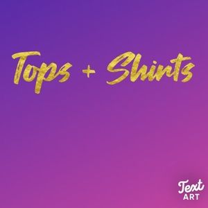 Shop my closet for Women’s Tops or Men’s Shirts